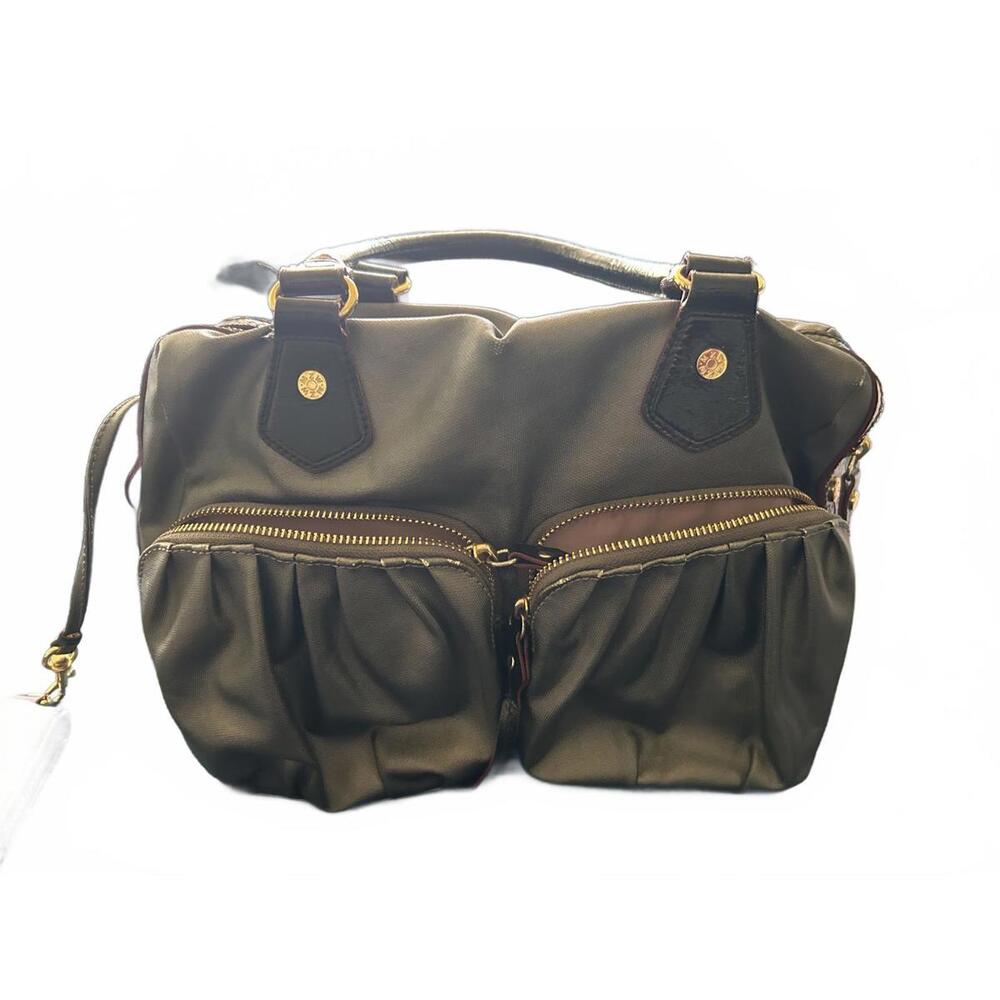 MZ Wallace Gunmetal Gray Jane Handbag